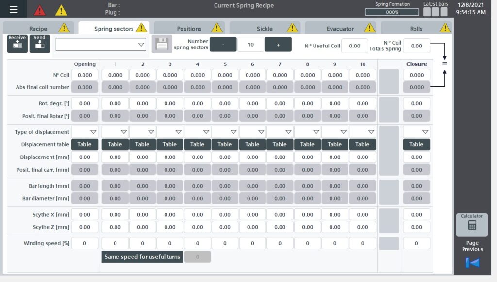 Macchina per avvolgitura molle Istra Automation 13