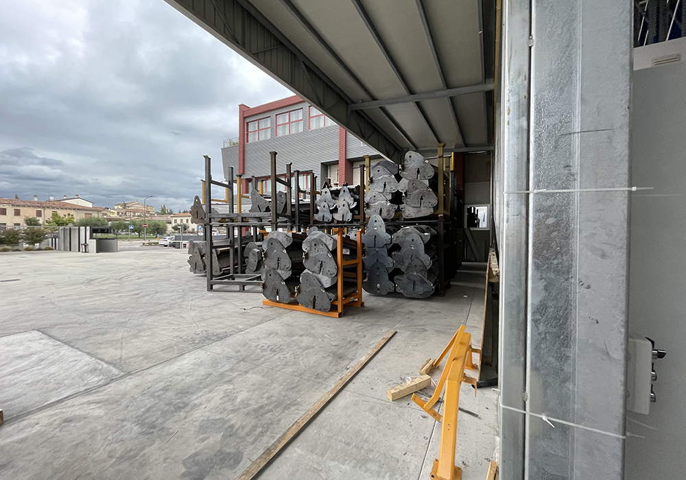 Magazzino automatico attrezzature settore agricolo Istra Automation 5