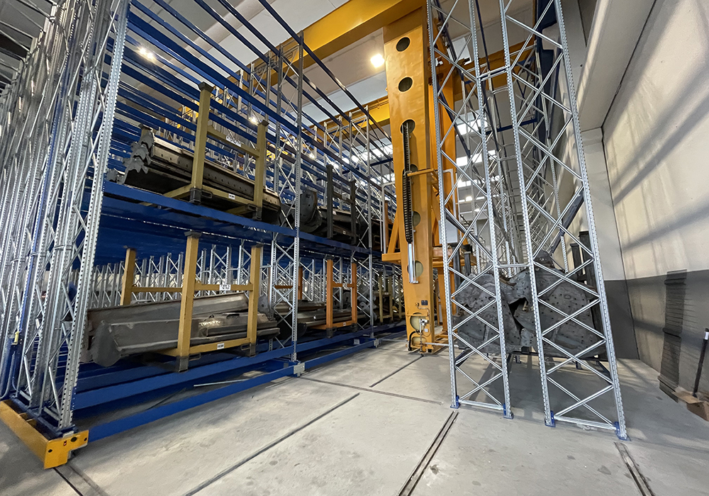 Magazzino automatico attrezzature settore agricolo Istra Automation 6