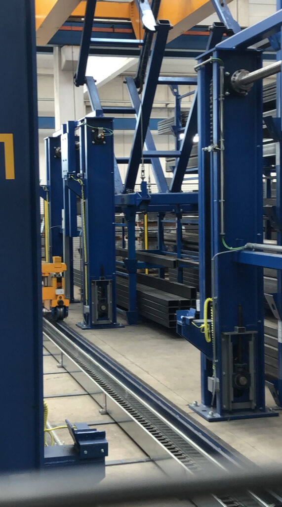 Magazzino automatico tubolari Istra Automation 1