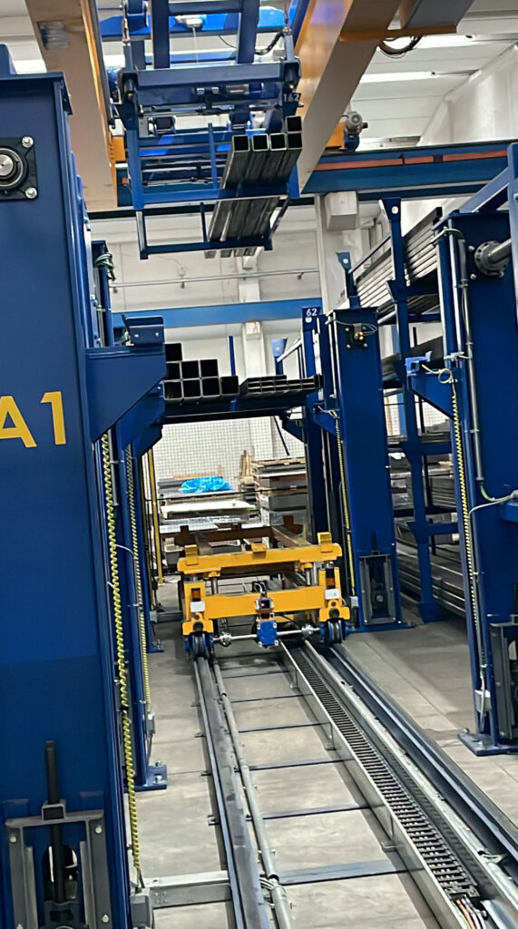 Magazzino automatico tubolari Istra Automation 2