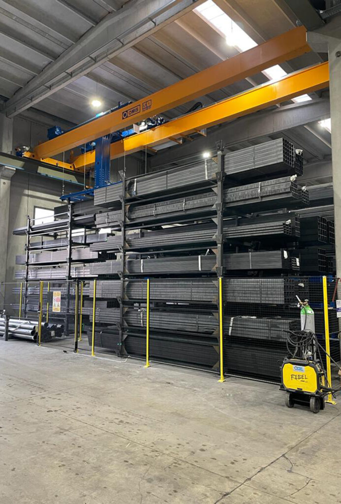 Magazzino automatico tubolari Istra Automation 3
