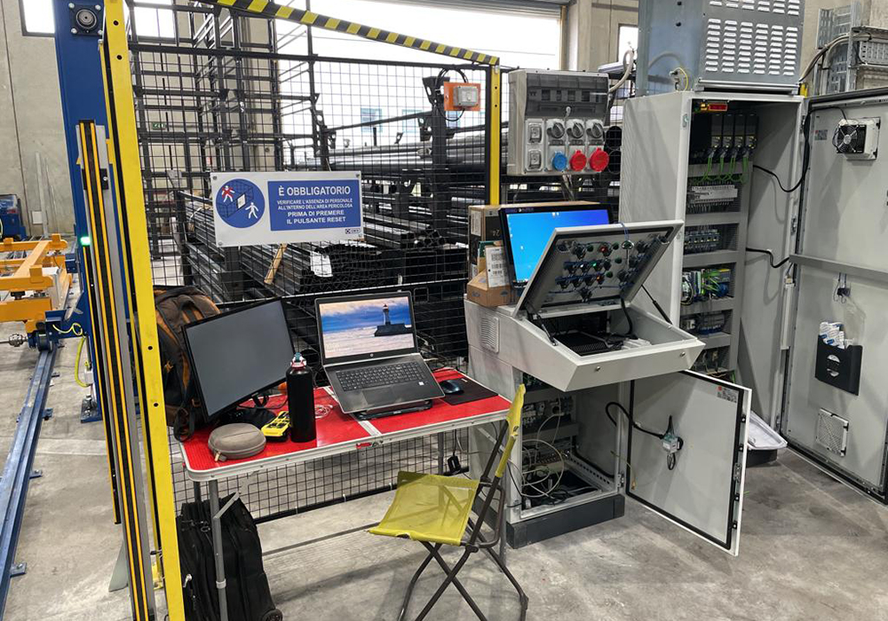 Magazzino automatico tubolari Istra Automation 5