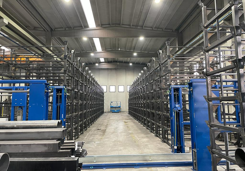 Magazzino automatico tubolari Istra Automation 6